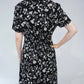 90s Floral Print Maxi Dress