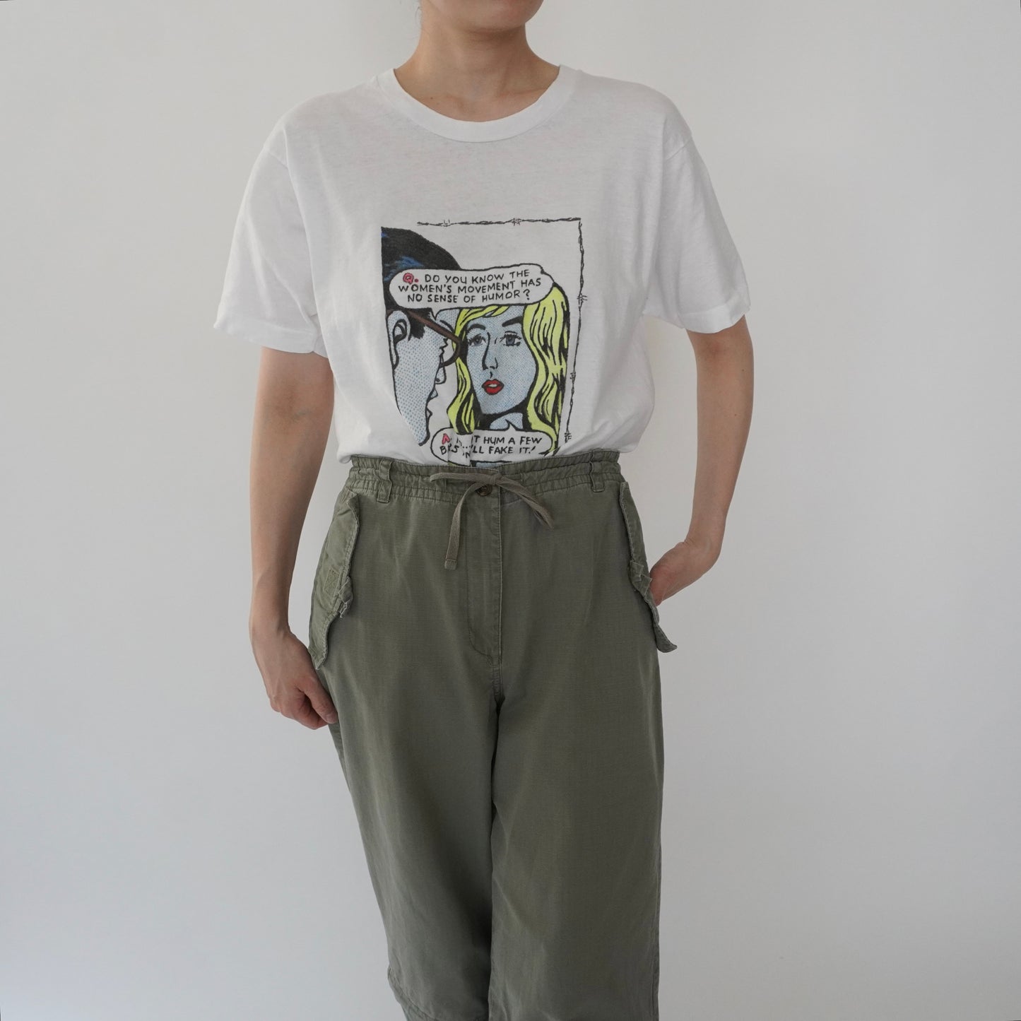 80s Printed T-shirt Made in USA