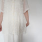90s Embroidery Sheer Shirt Made in USA