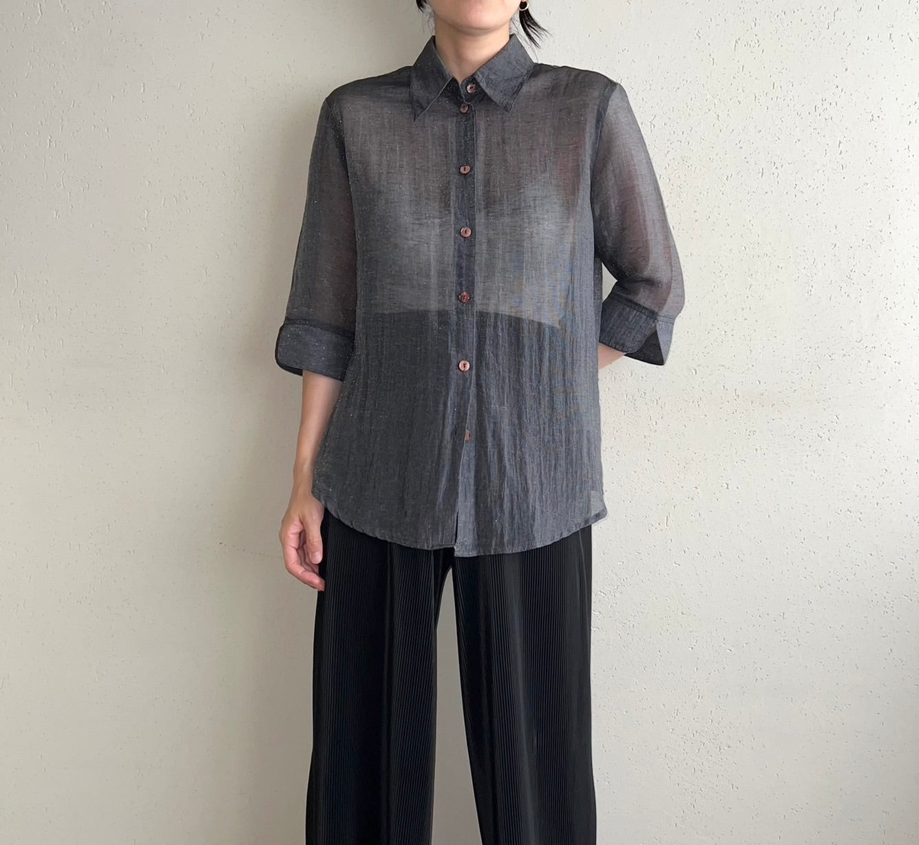 90s EURO Sheer Shirt