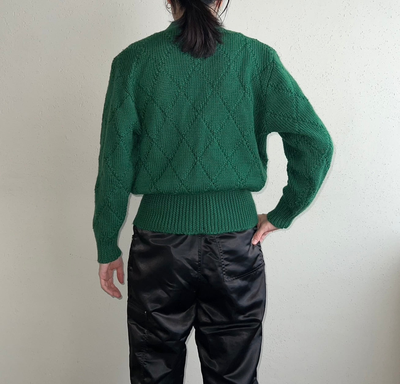 90s Wool Knit Cardigan