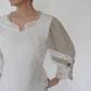 90s EURO Lace Design Top