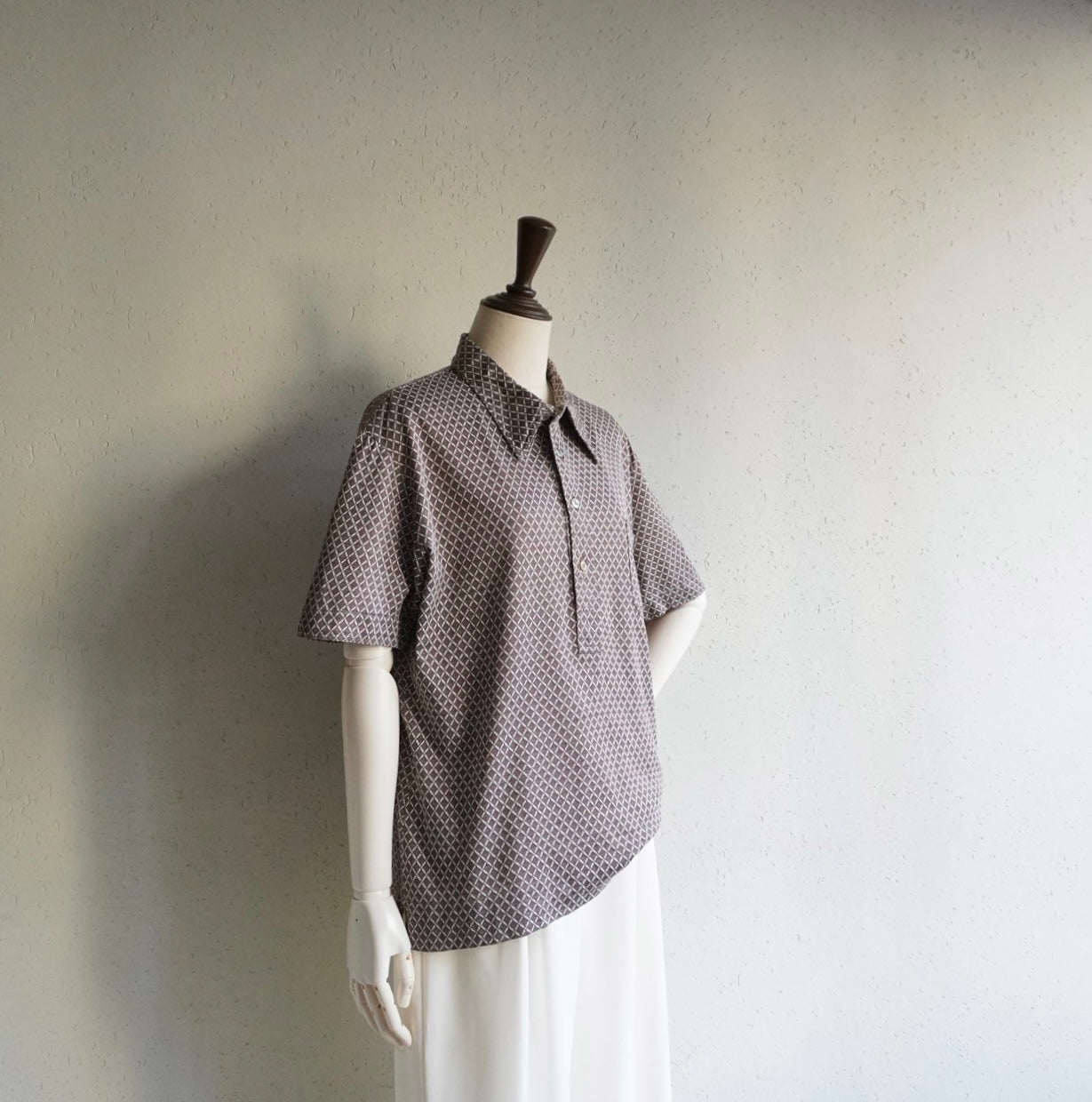 90s Pattern Top Made in Italy
