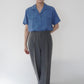 90s Blue Shirt