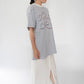 90s Striped Print T-shirt