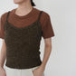 90s Camisole Ribbed Top Made in Italy