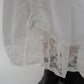 80s Lace Design Skirt Made in Italy