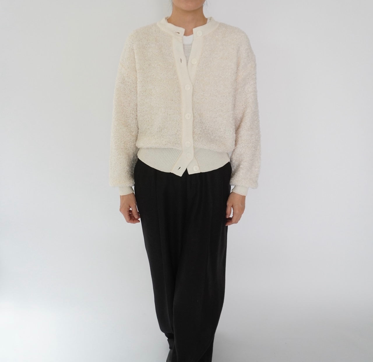 80s Design Knit Cardigan