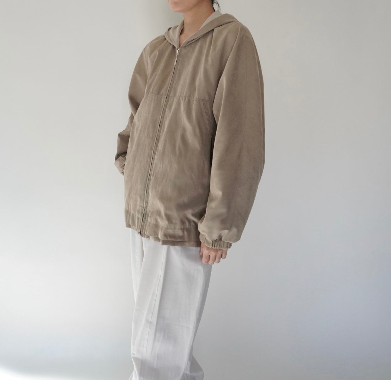 90s Hooded Light Jacket
