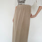 90s Beige Knit Skirt