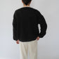 80s Black Mohair Knit