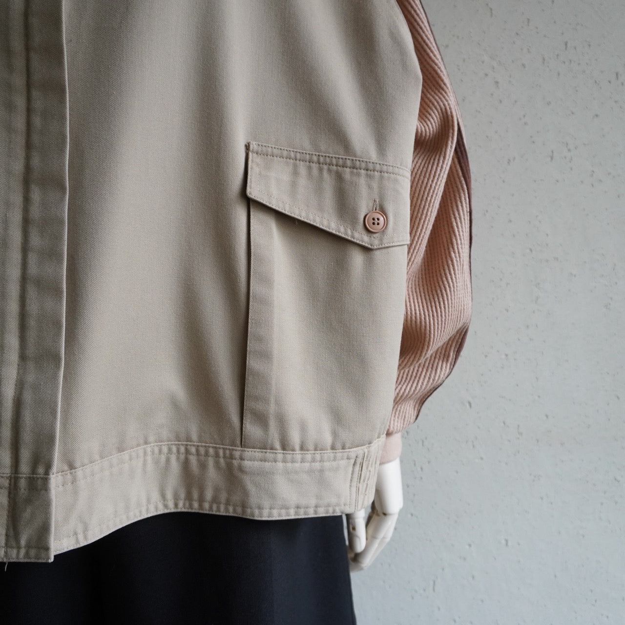 90s Zip Boxy Vest