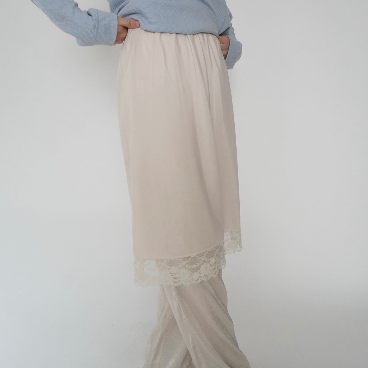 90s "Christian Dior" Slip Skirt  Made in USA