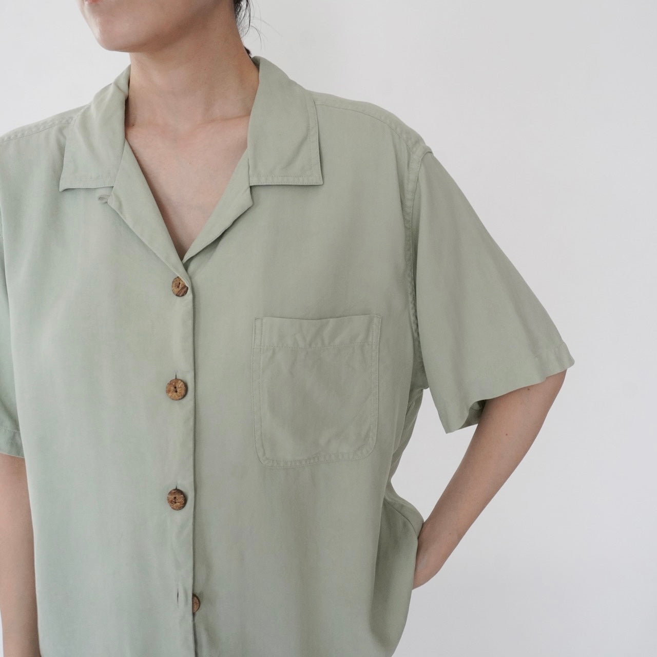 90s Silk Shirt