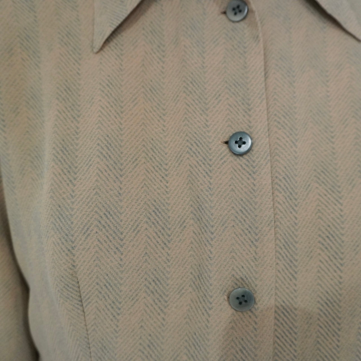 90s Silk Long Shirt