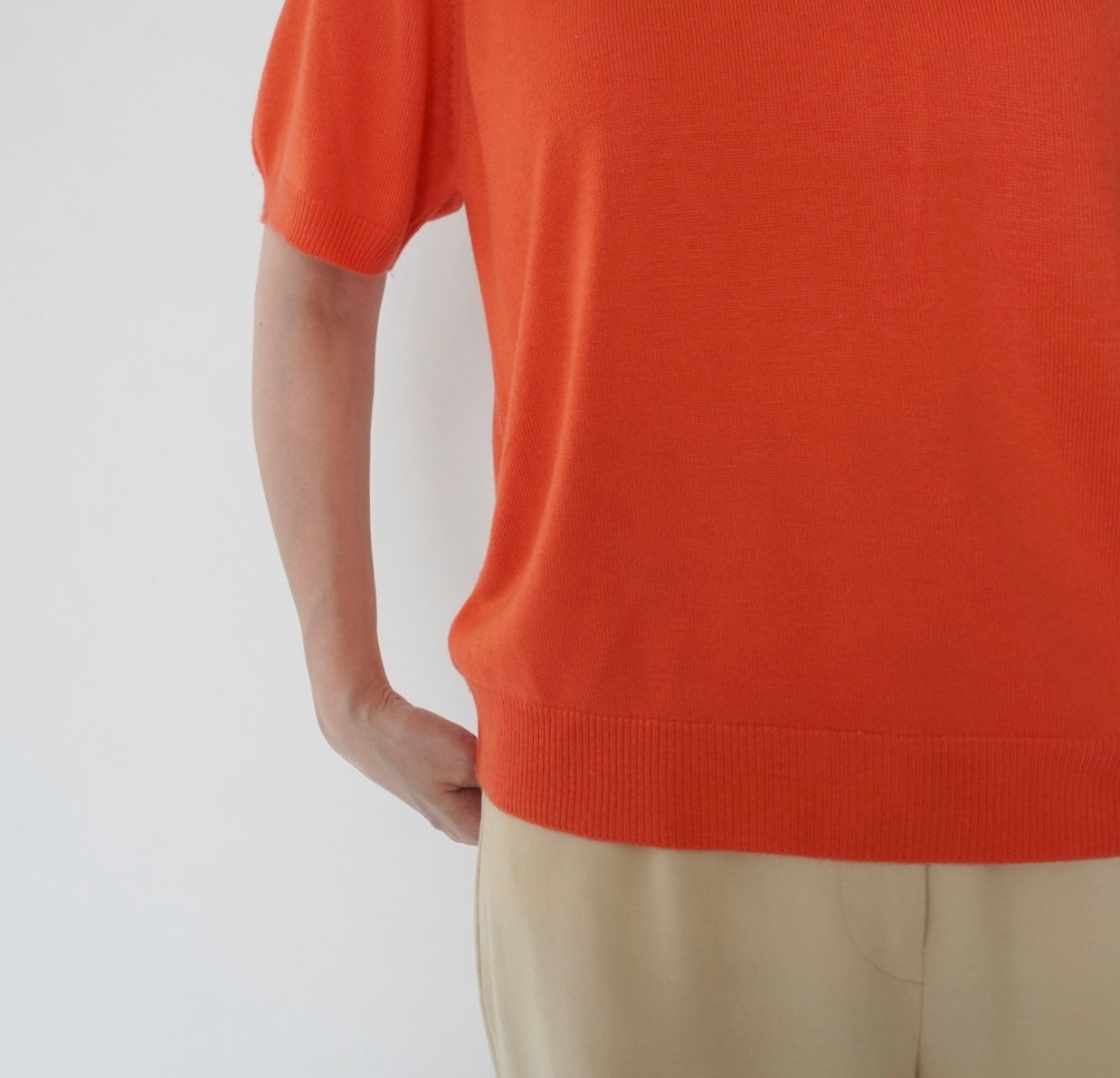 80s Half Zip Design Top Made in USA