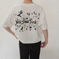 90s Printed Cut Off T-shirt Made in USA