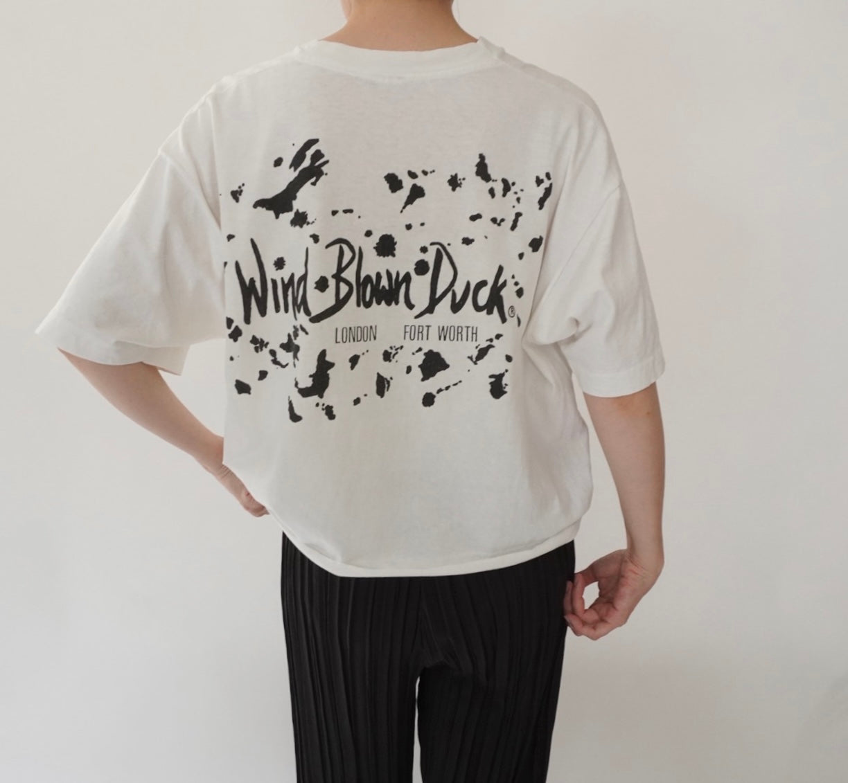 90s Printed Cut Off T-shirt Made in USA