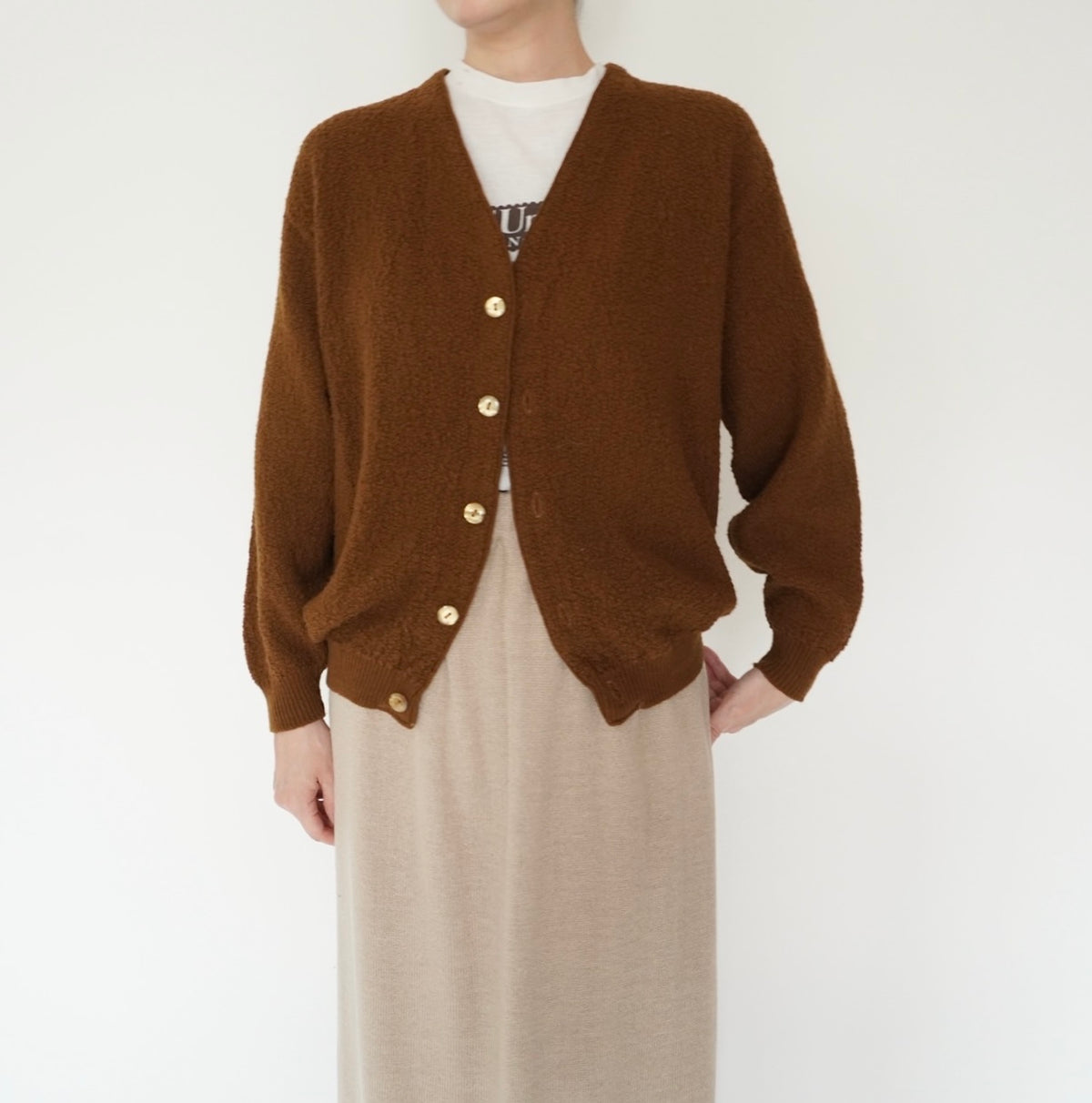 70s "Sears" Knit Cardigan