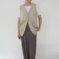 90s Beige Vest Made in USA