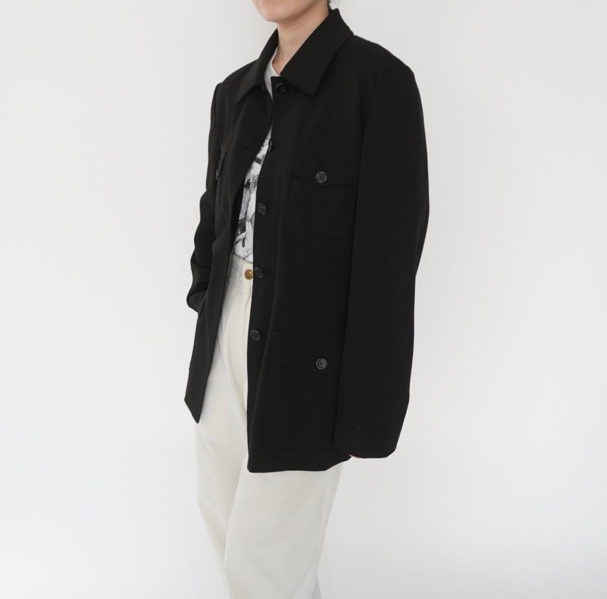 90s Black Jacket