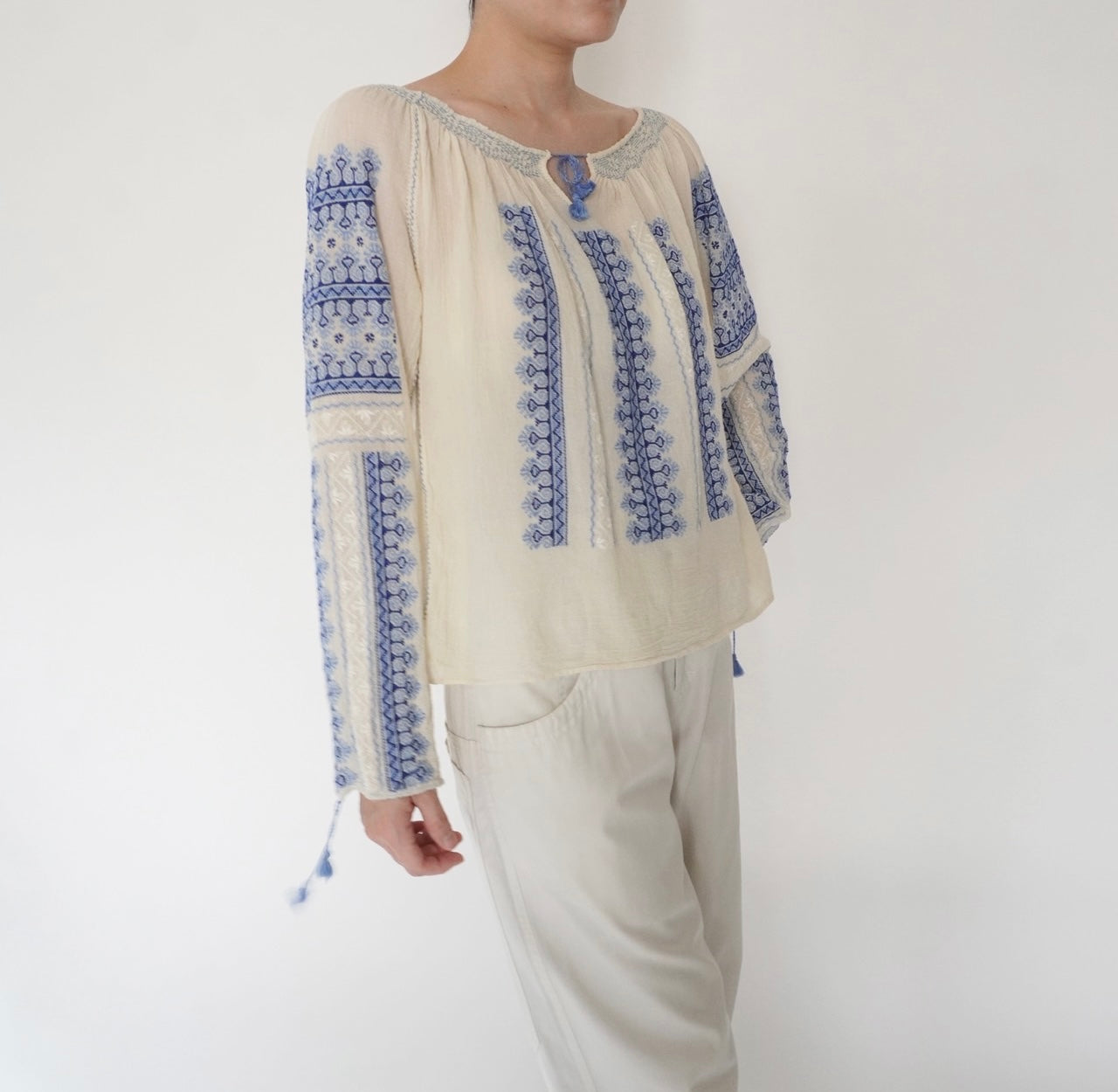 70s Romanian Embroidery Tunic