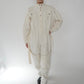 80s EURO Design Ivory Jumpsuit