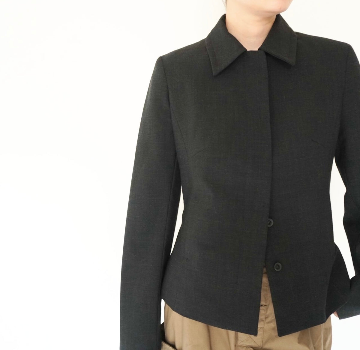 90s EURO  C.Gray Jacket