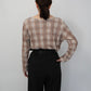 90s Plaid Top Made in USA