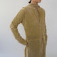 80s Design  Faux Suede Top