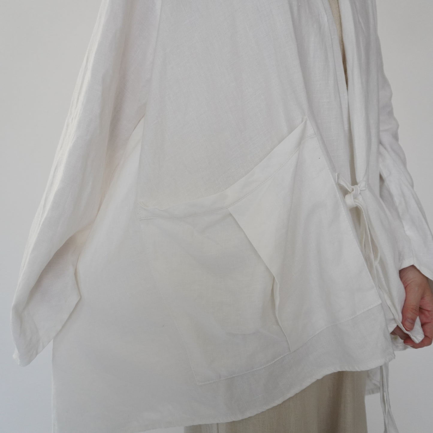 90s Linen Jacket Made in USA