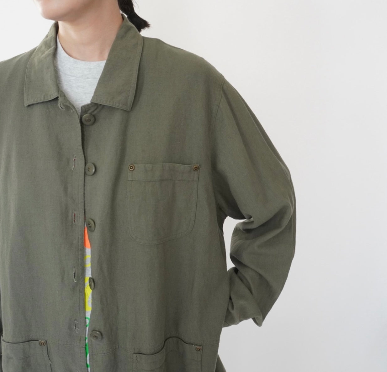 90s Khaki Light Jacket