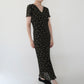 90s EURO Printed Dress