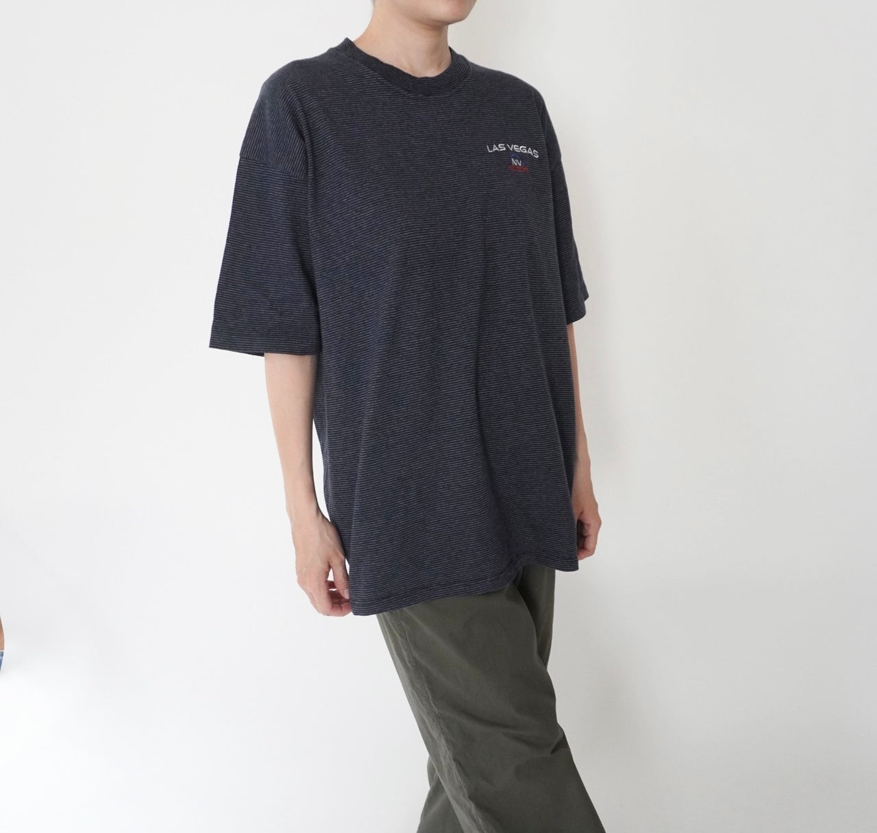 90s Striped T-shirt Made in USA