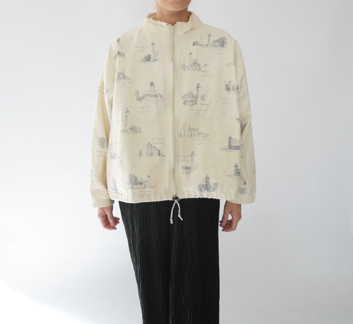 90s Printed Jacket