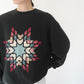 90s Patchwork Design Sweater Made in USA