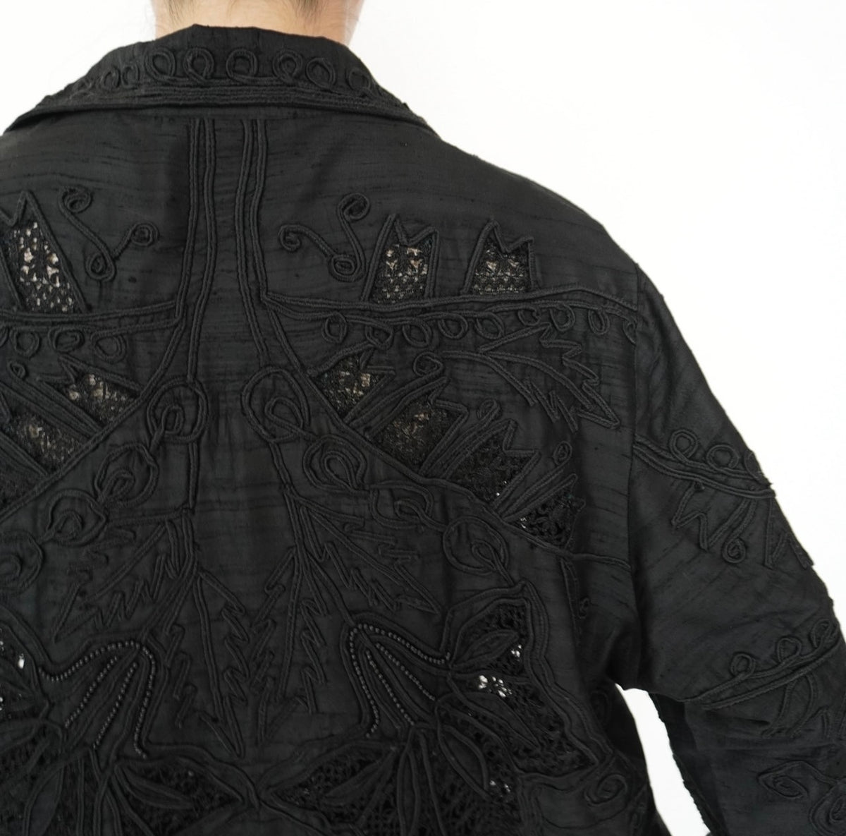 90s Silk Design Jacket