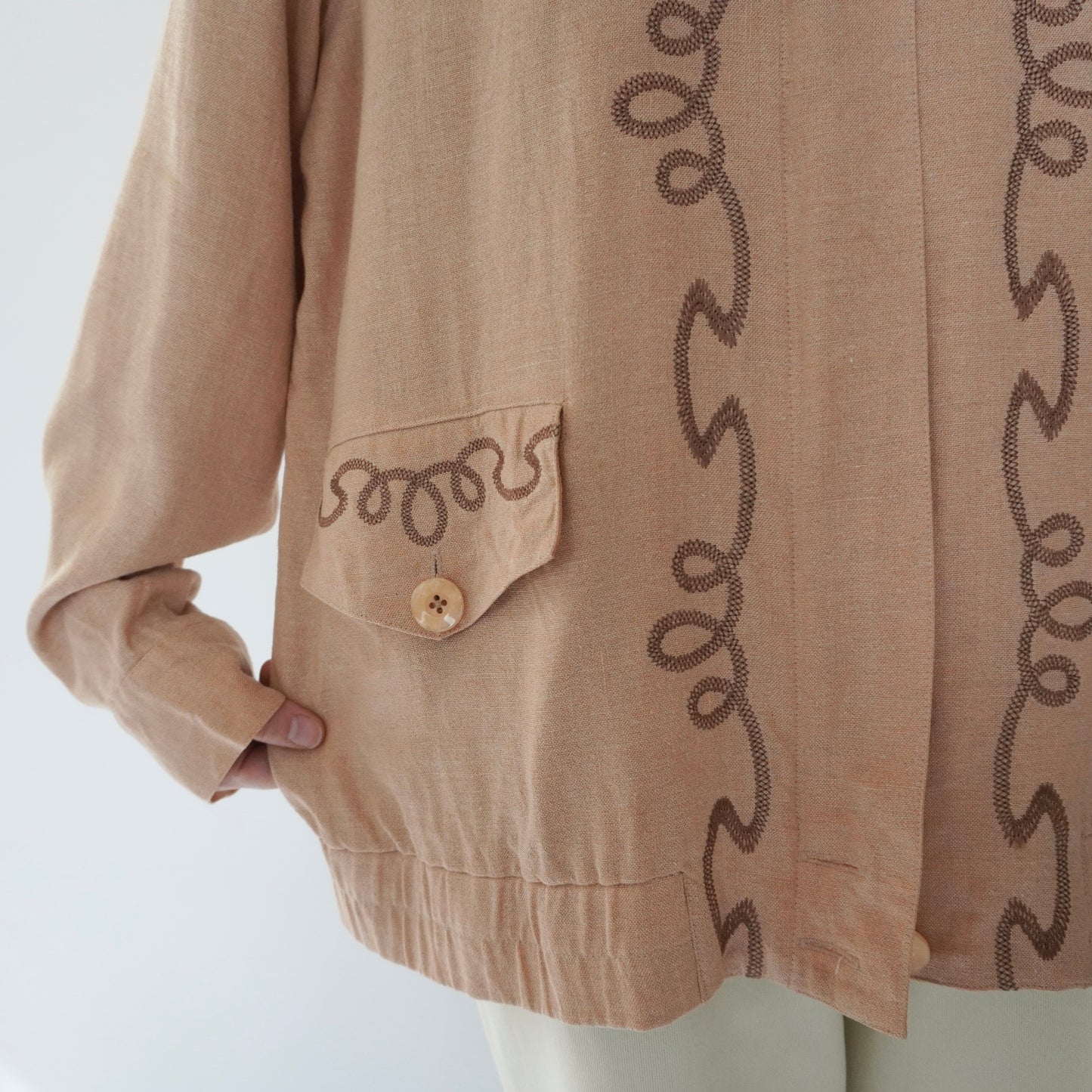 80s Stitch Design Jacket