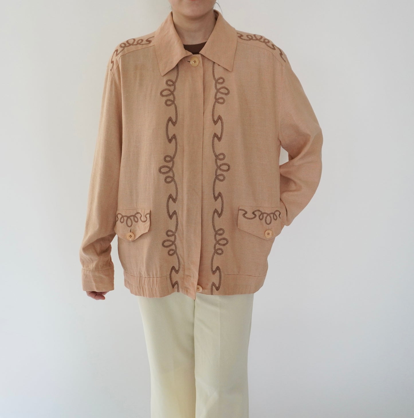 80s Stitch Design Jacket