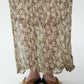 90s Floral Print Sheer Dress