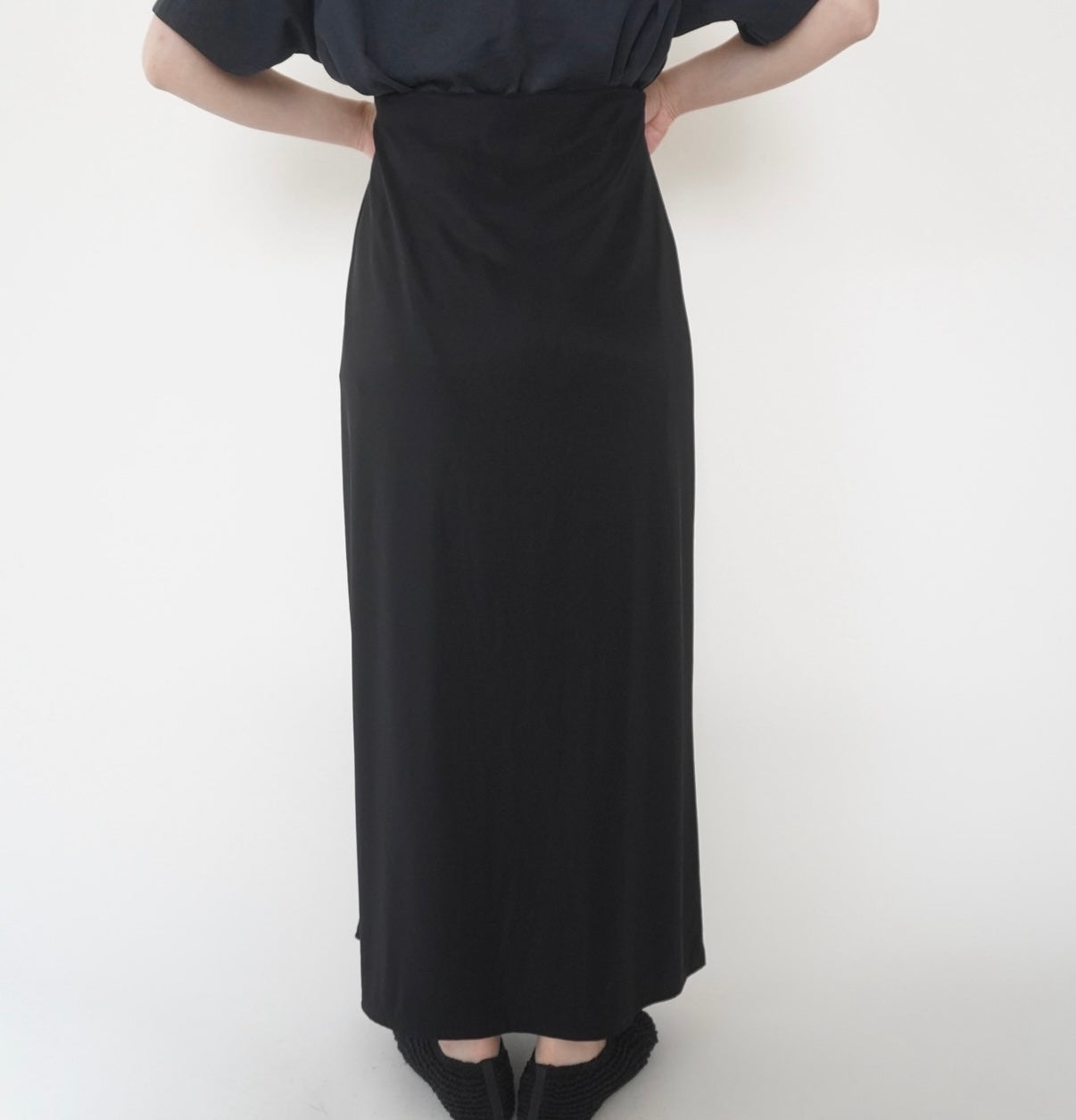 90s Black Skirt Made in USA