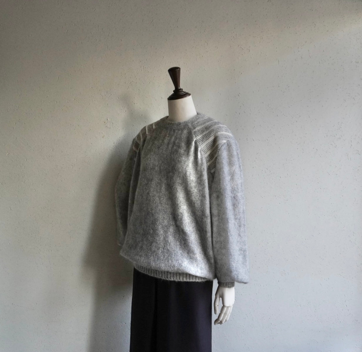 80s Design Mohair Knit  Made in Italy