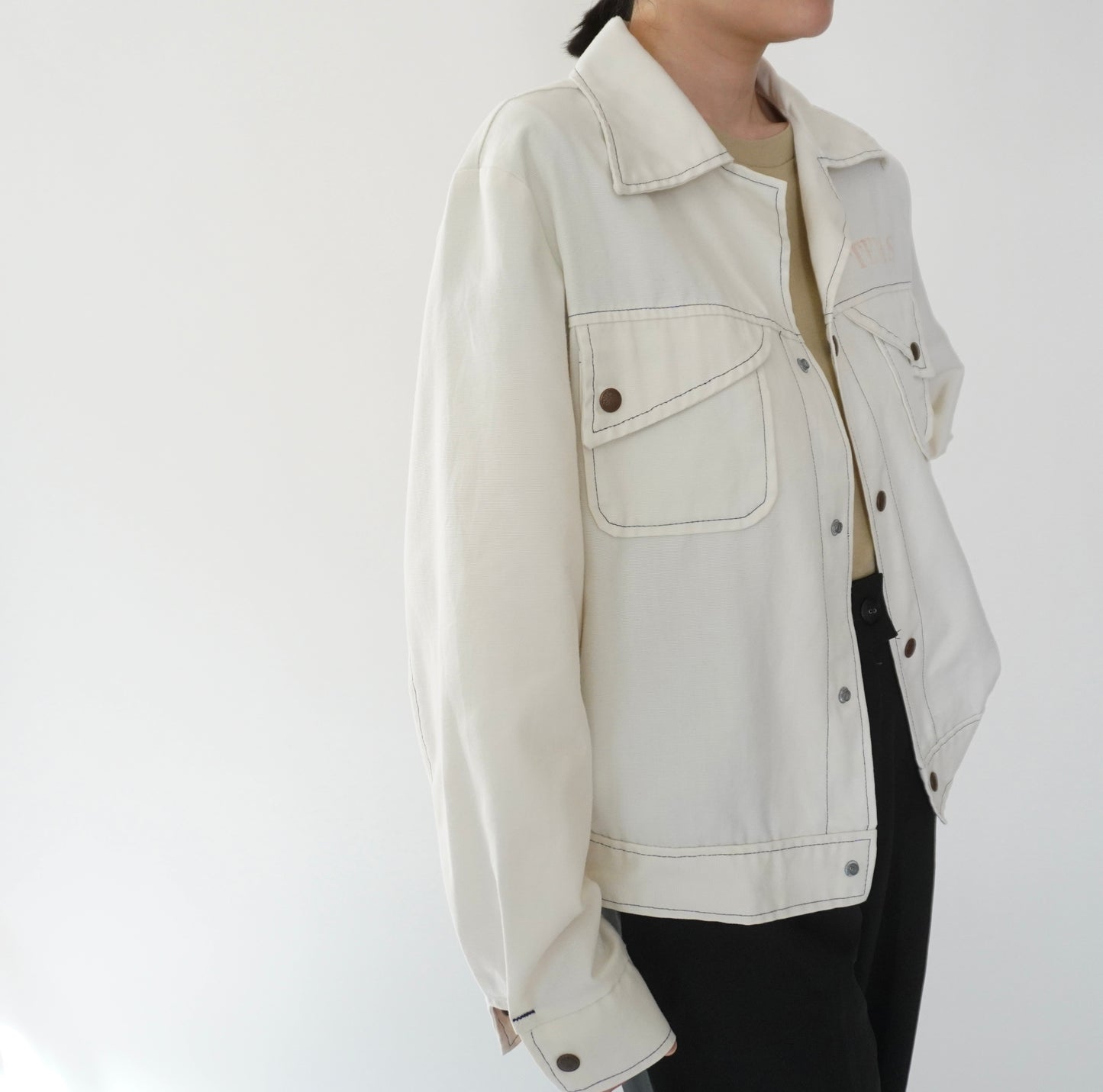 70s White Light Jacket