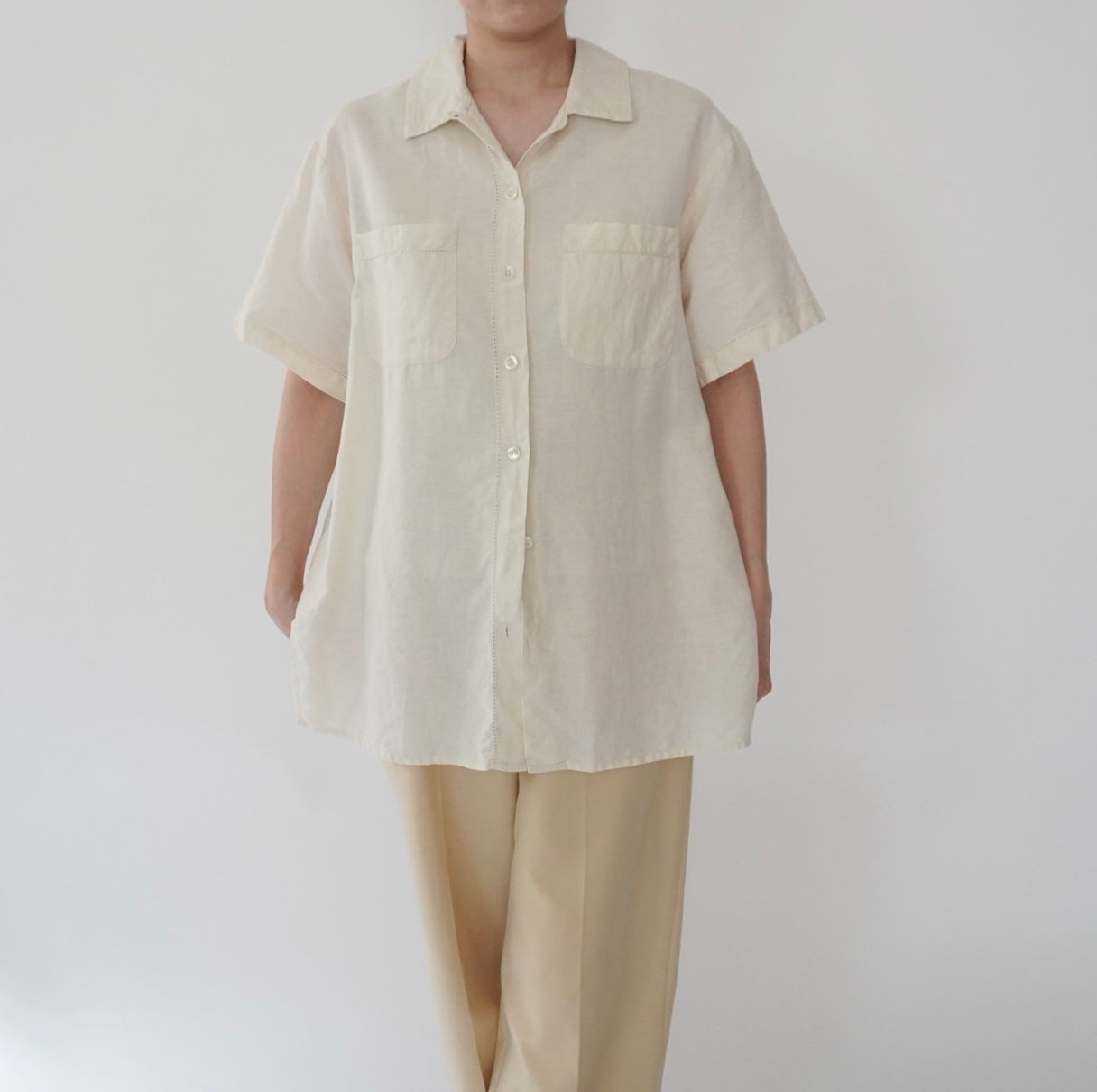 90s Linen Shirt