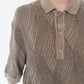 90s Pattern Top Made in USA