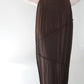 90s Brown  Design Skirt