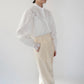 90s EURO Lace Design Blouse