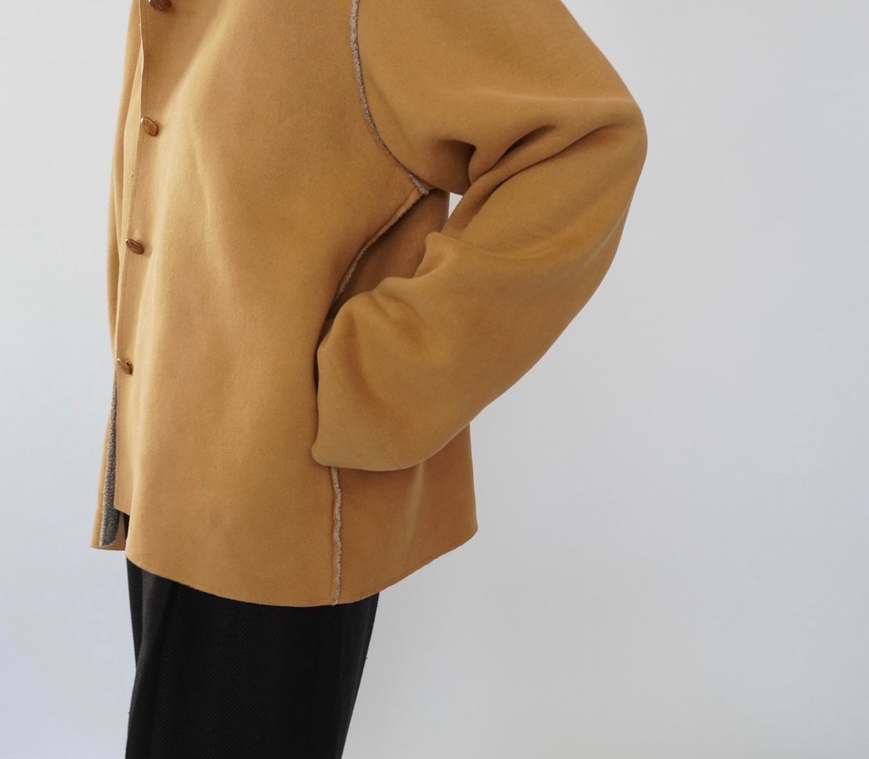 90s Faux Shearling Jacket