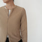 90s Zip Design Ribbed Top Made in UK