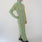 80s Design Cotton Knit Dress Made in Australia